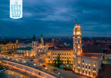 Oradea s-a clasat pe locul 6 in topul European Best Destinations 2022.