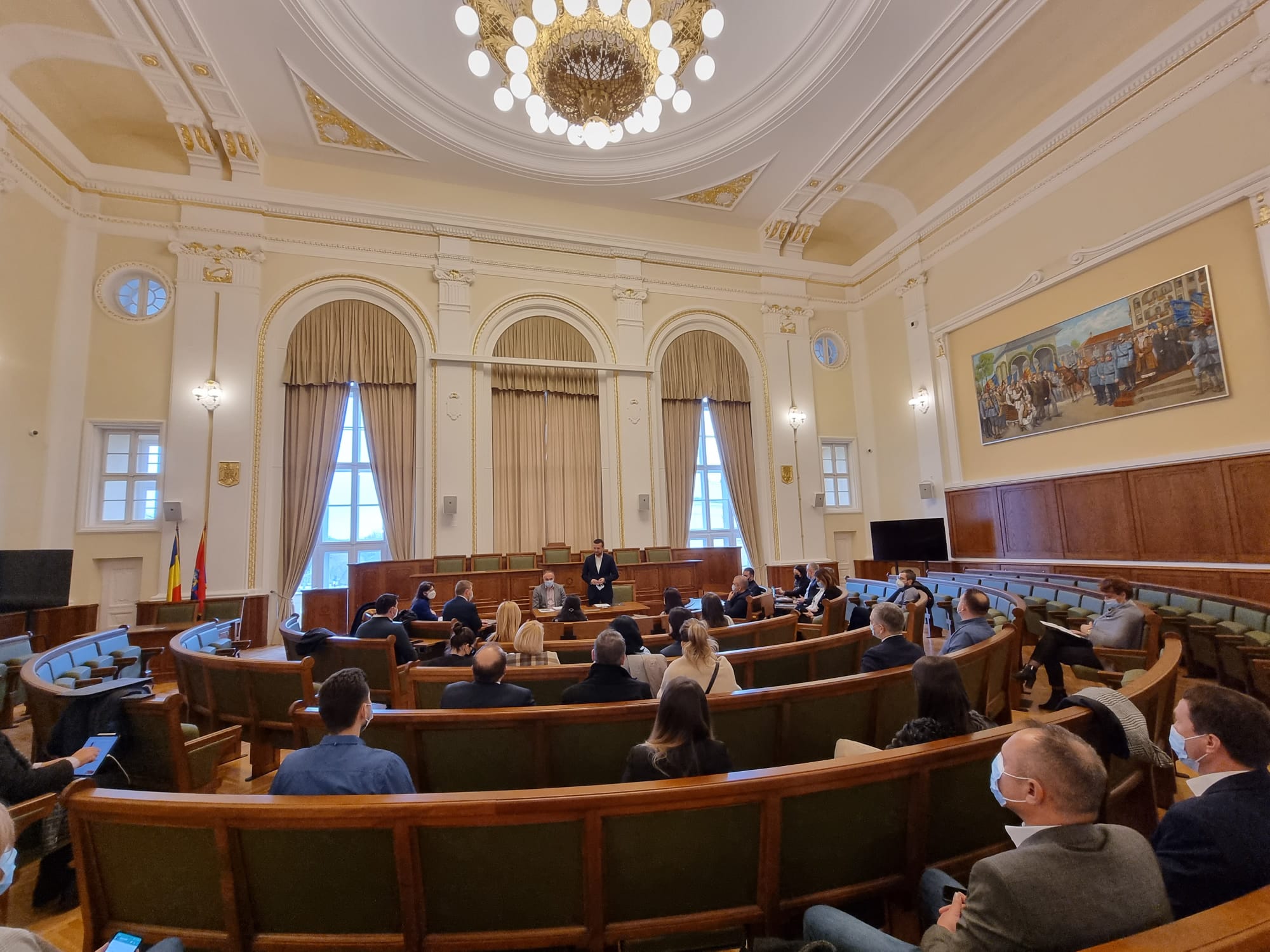 Jerome France, vicepresedinte CCIFER: Oradea este orașul pe care noi îl numim grădina României. 30 de reprezentanti ai unor firme din Franta, in vizita la Oradea.