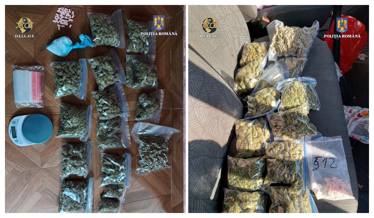 Inca un traficant de droguri prins in flagrant de politisti intr-o parcare din Oradea