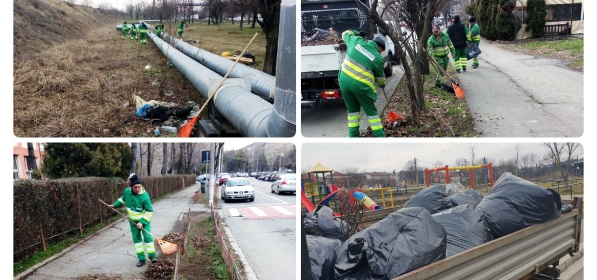 FOTO | Campania de igienizare a Primăriei face Oradea mai curată – peste 38,5 tone de deșeuri colectate până acum