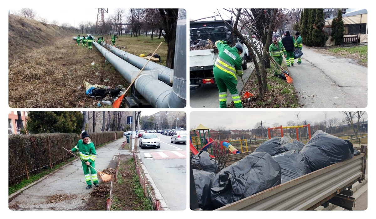 FOTO | Campania de igienizare a Primăriei face Oradea mai curată – peste 38,5 tone de deșeuri colectate până acum