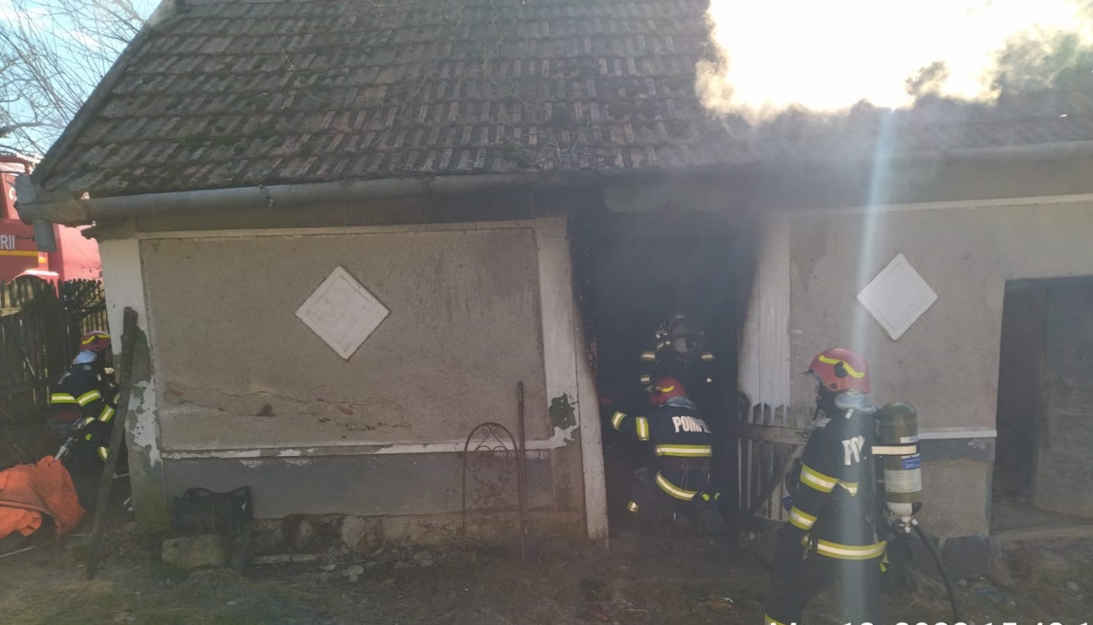 Un bărbat decedat în urma unui incendiu produs în localitatea bihoreană  Iteu Nou