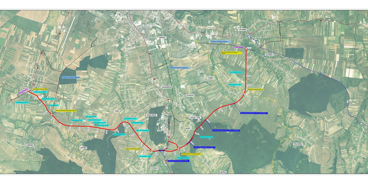 Oradea va avea un inel rutier metropolitan ce va lega DN 1 cu DN 76 si DN 79