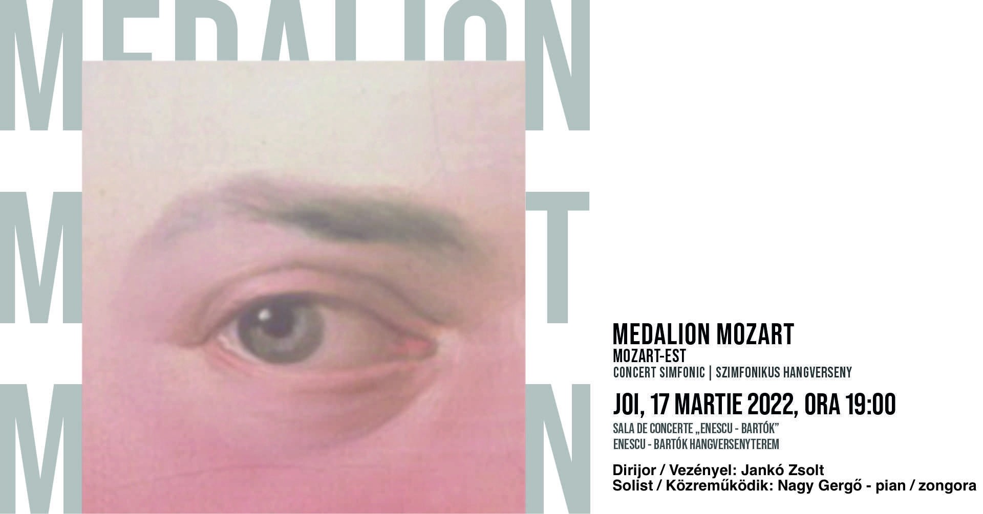 Medalion Mozart la Filarmonica de Stat Oradea