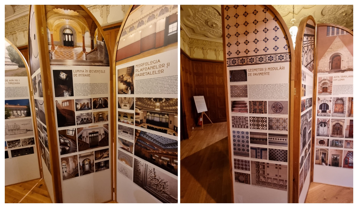 Foto | Patrimoniul Art Nouveau al Oradiei prezentat la expozitia artei totale, desfasurata la Sinaia la Castelul Pelisor