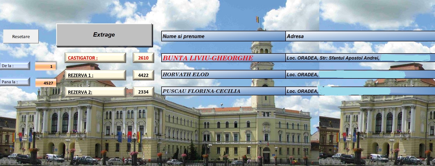 Un nou castigator in campania „Plătește impozitul online și câștigă o zi de distracție la Aquapark Nymphaea”