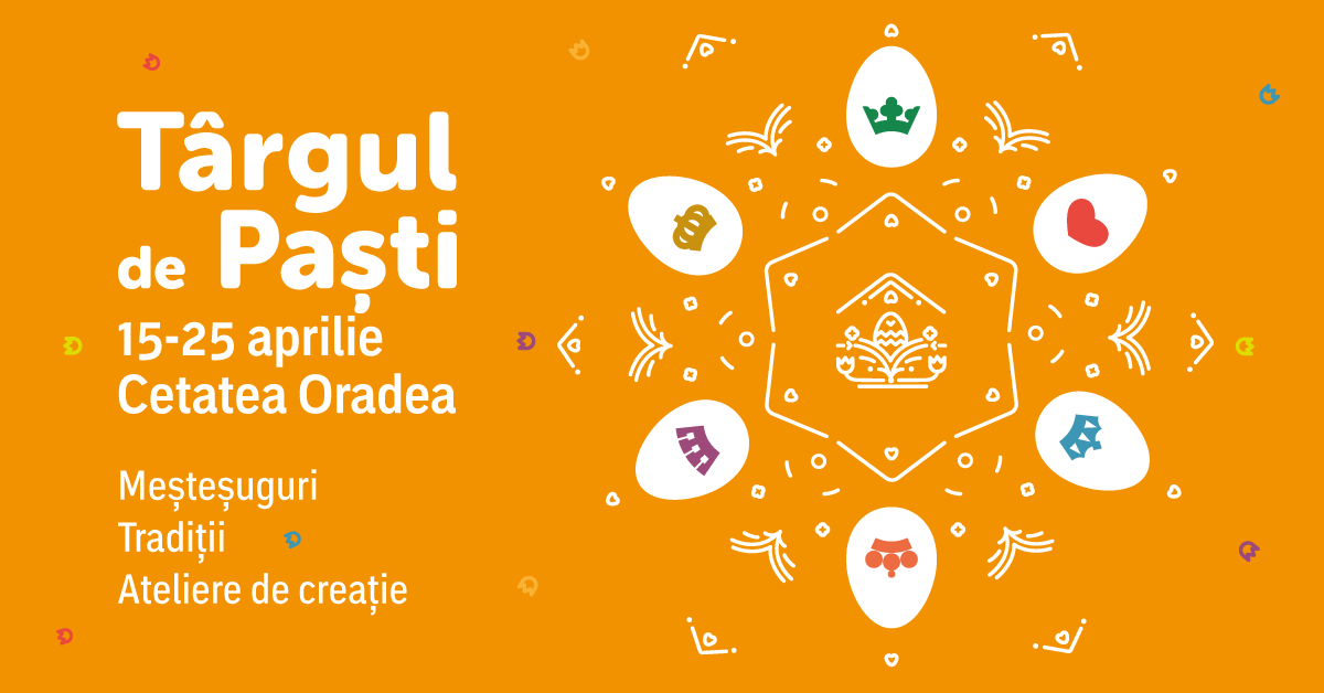 Program Târgul de Paști Oradea 2022. Vezi harta targului