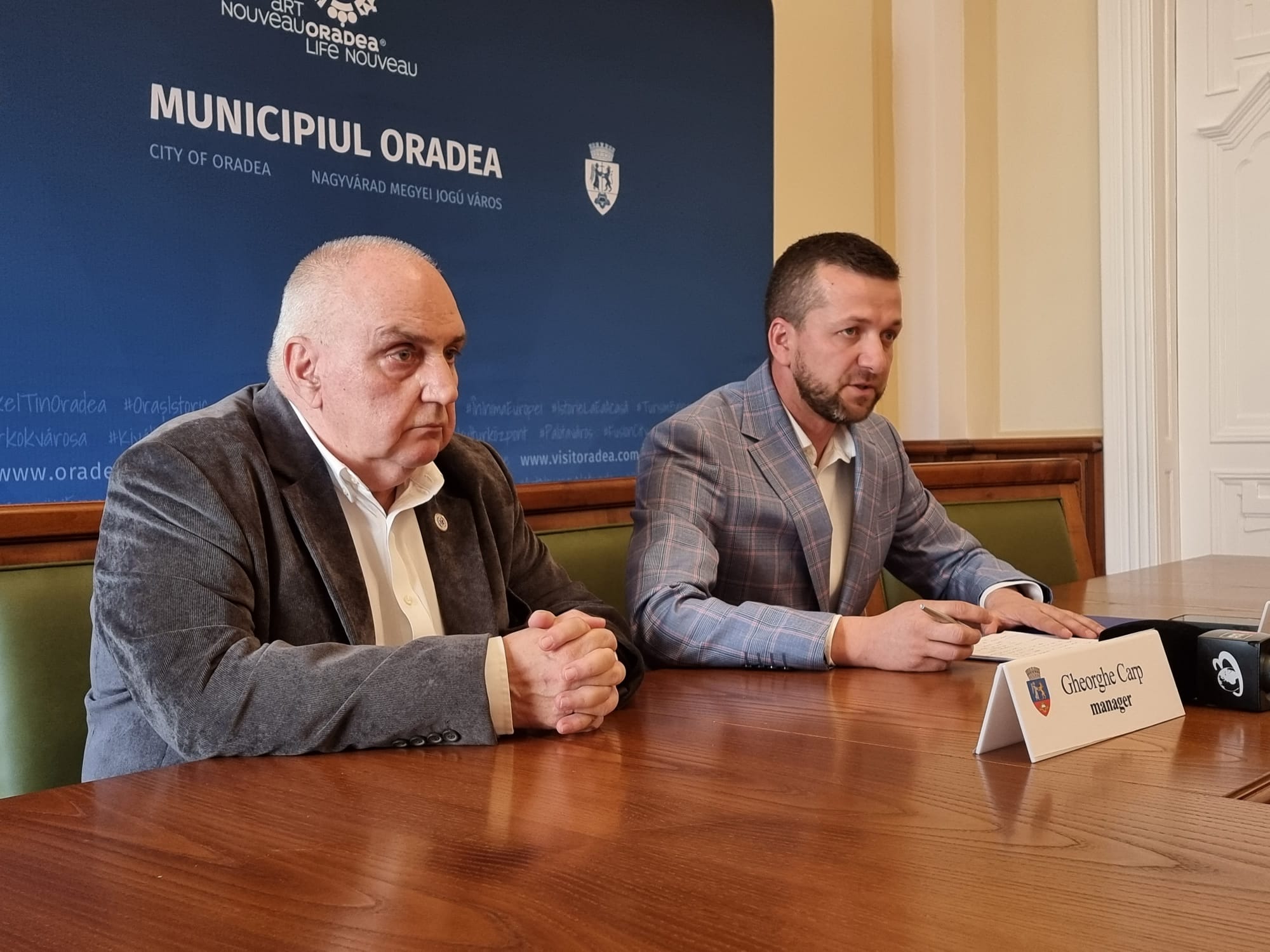 Obiectivele noului manager al spitalului orădean unificat, dr. Gheorghe Carp: creşterea calităţii actului medical şi a gradului de satisfacţie a pacienţilor
