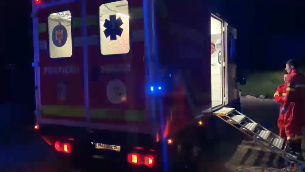 VIDEO | Incendiu in aceasta noapte la Spitalul Orasenesc Alesd. Un pacient s-a intoxicat cu fum, iar unul a suferit arsuri