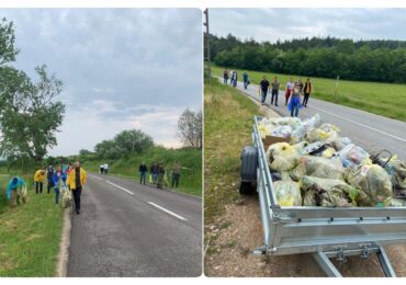 Tinerii liberali din Bihor au colectat peste 2,6 tone de deseuri de Ziua Mondiala a Mediului Inconjurator