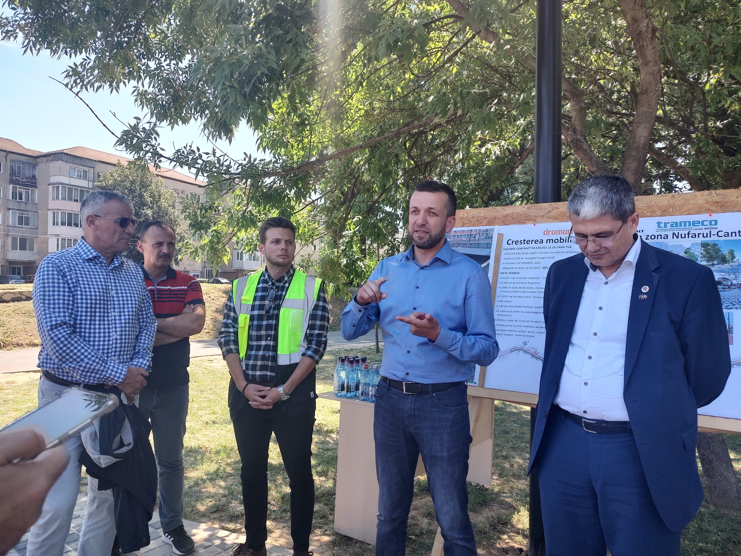 FOTO | Primul coridor de mobilitate urbană din România, se apropie de finalizare. Marcel Bolos: Asistam la o premiera in Romania