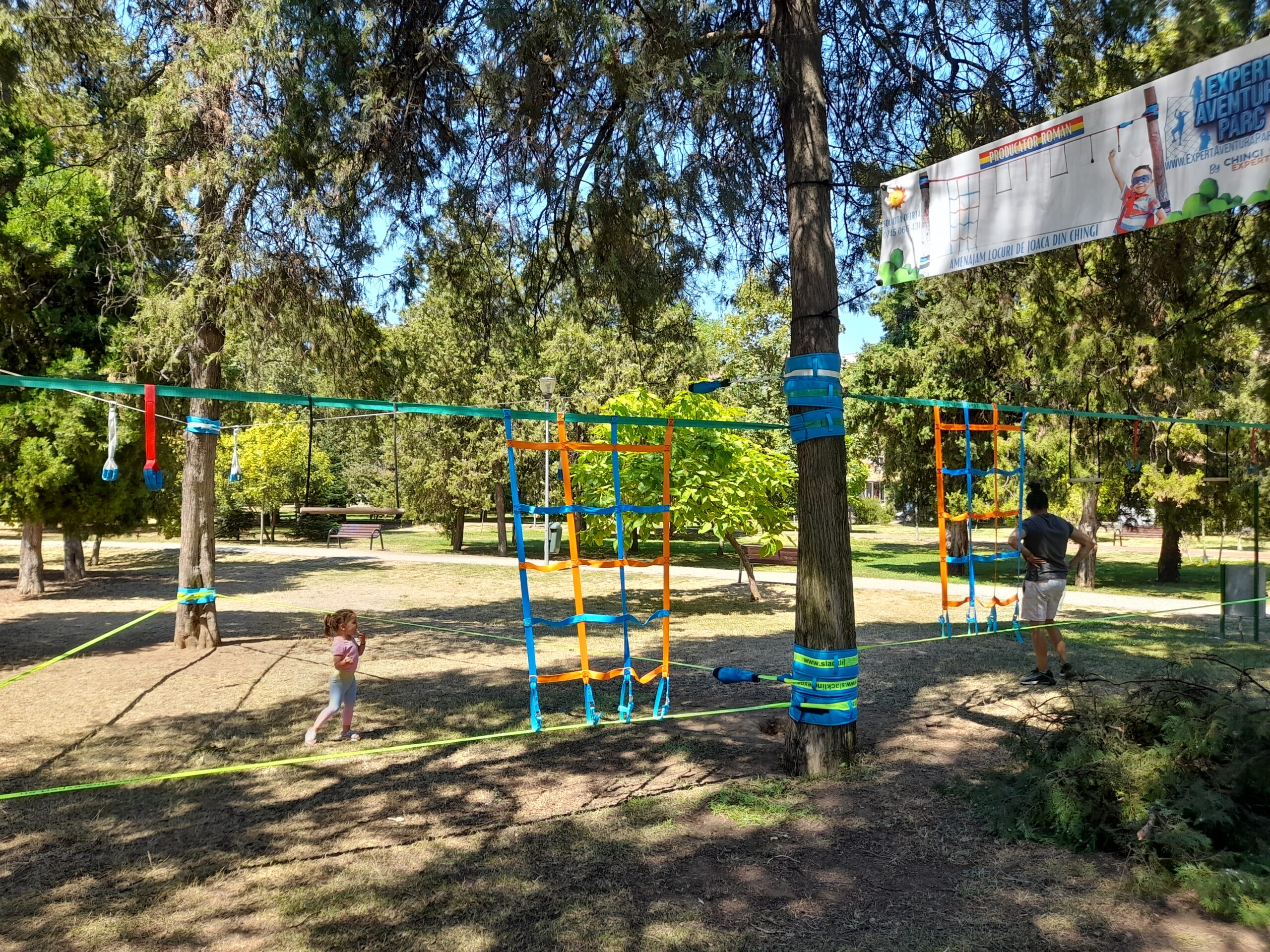 Foto | Noi facilități pentru petrecerea timpului liber, în Parcul Olosig