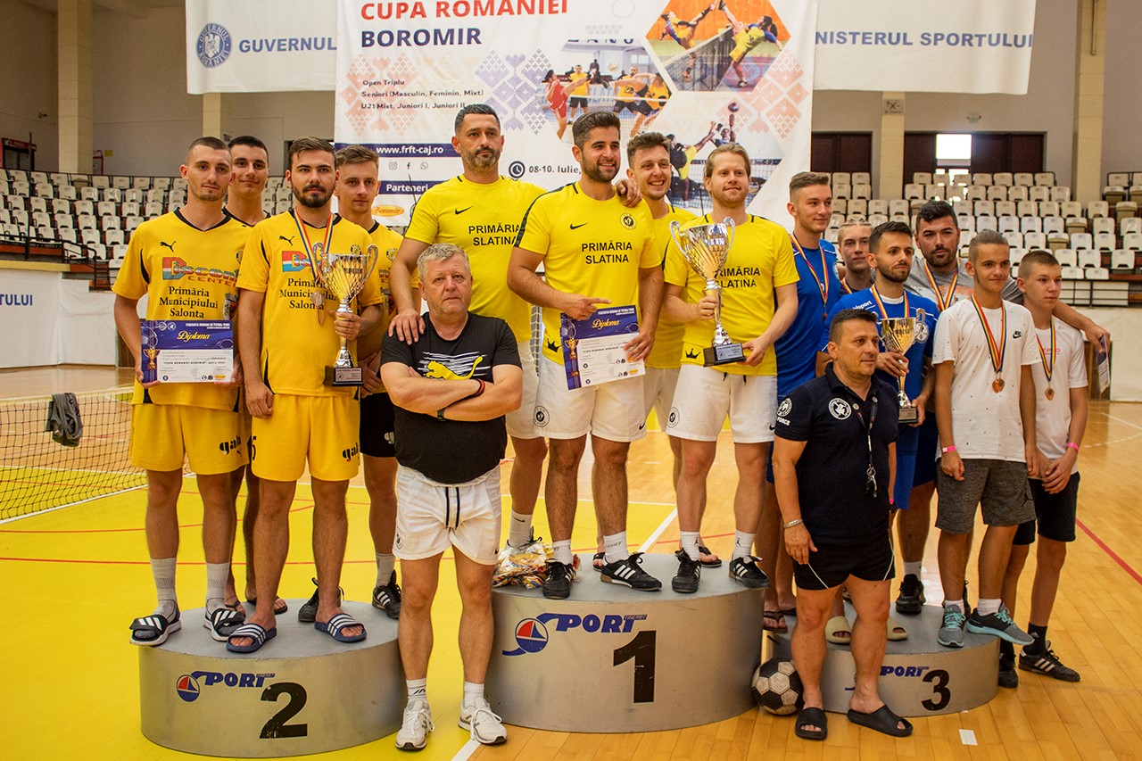 Tengo Salonta, finalistă la Cupa României la Fotbal-Tenis