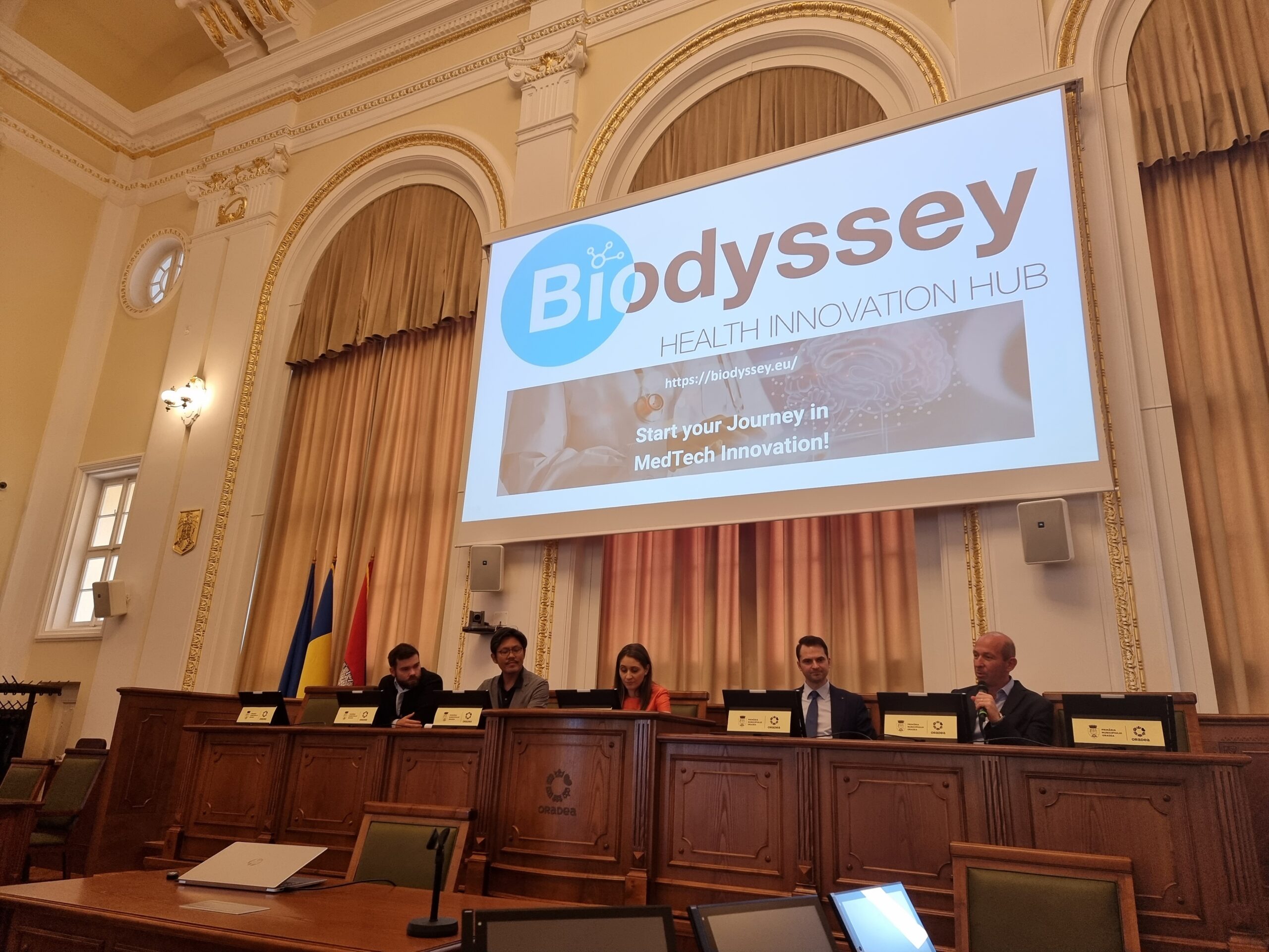 Oradea | Premieră: A fost lansat primul hub de inovație în medicină. Prin Biodyssey, vor fi create start-up-uri în domeniul medtech