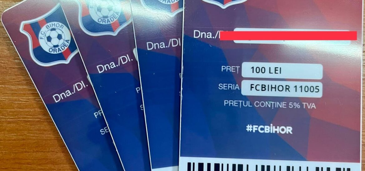 FC Bihor Oradea si-a prezentat echipamentul si cele doua tipuri de abonamente valabile in sezonul competitional 2022-2023