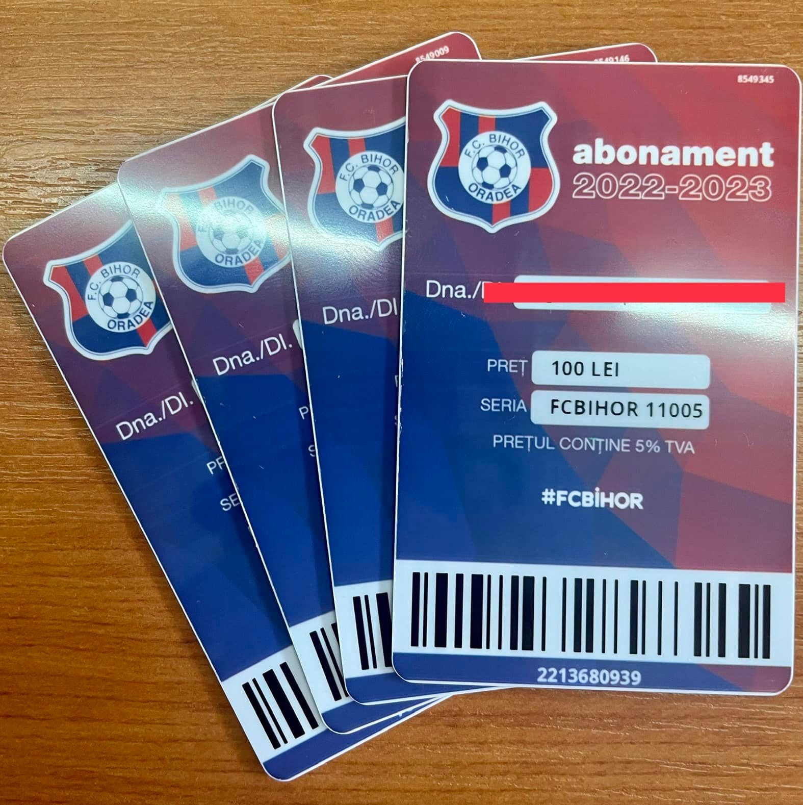 FC Bihor Oradea si-a prezentat echipamentul si cele doua tipuri de abonamente valabile in sezonul competitional 2022-2023