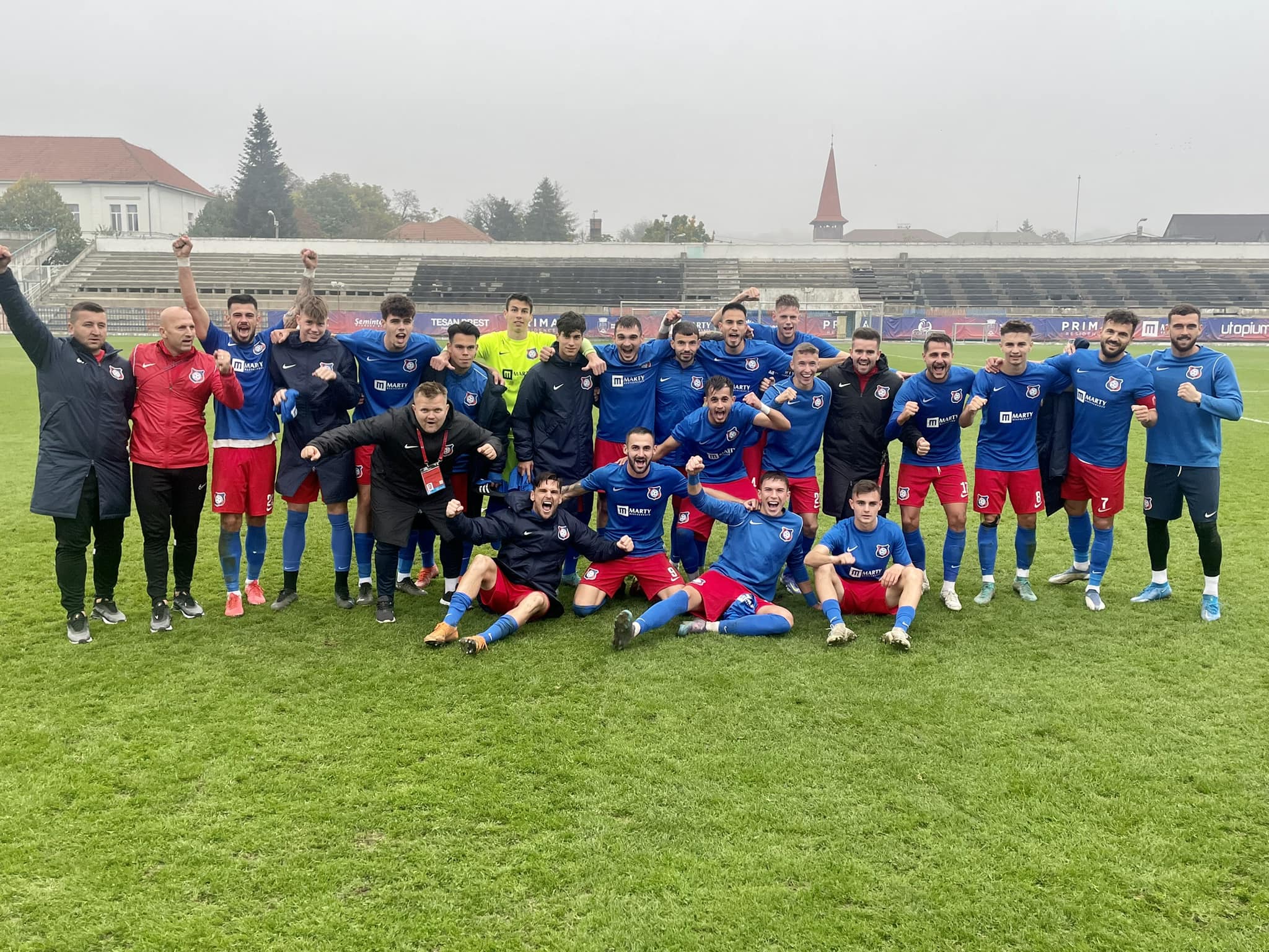 Victorie astazi pentru FC Bihor Oradea si echipa urca pe locul 1 in clasamentul Seriei a 10-a din Liga III-a