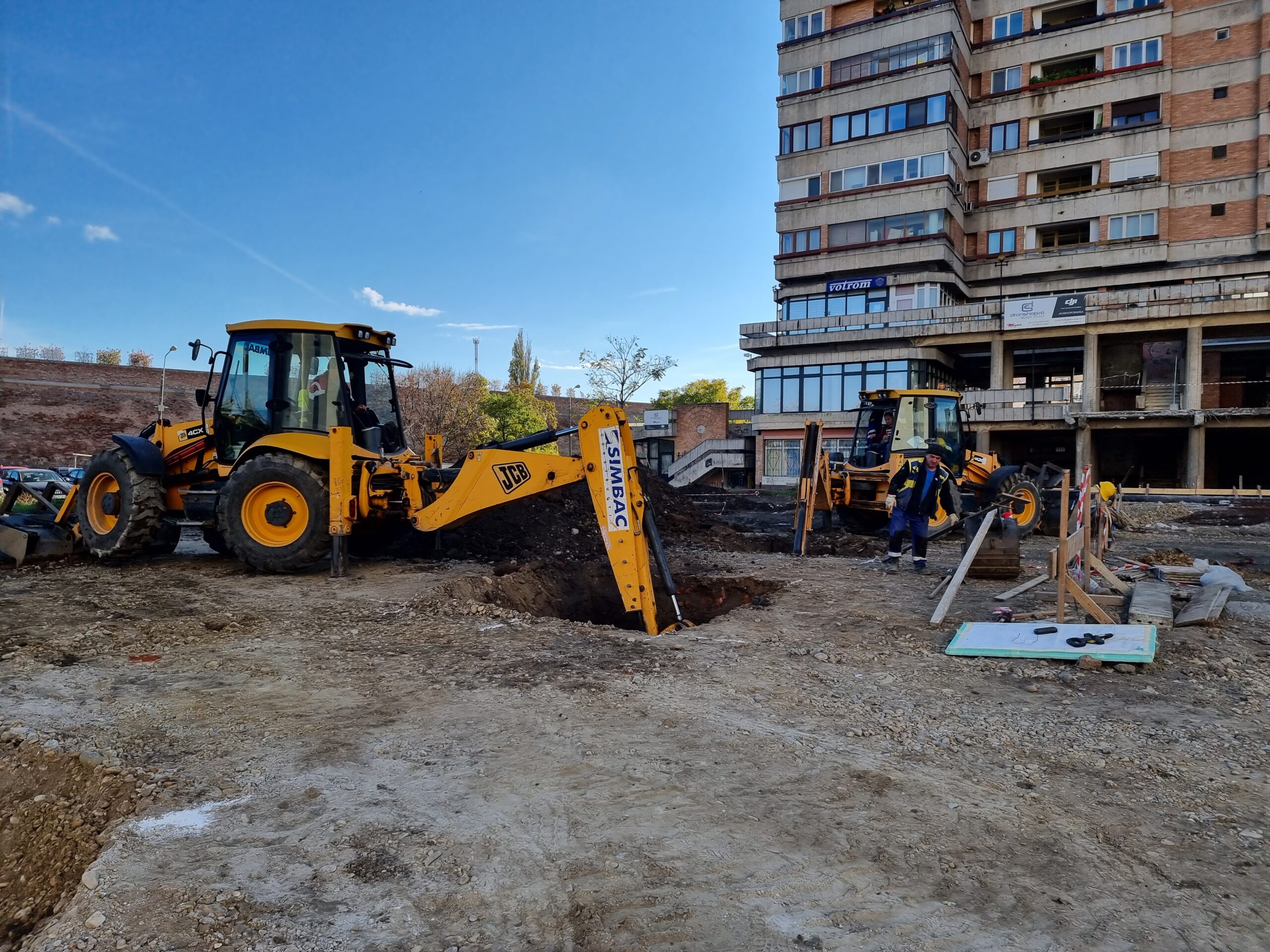 Continua lucrarile la parcarea subterana de tip Park and Ride de langa Catedrala Ortodoxa. Stadiul, fizic al lucrarilor a ajuns la 25%