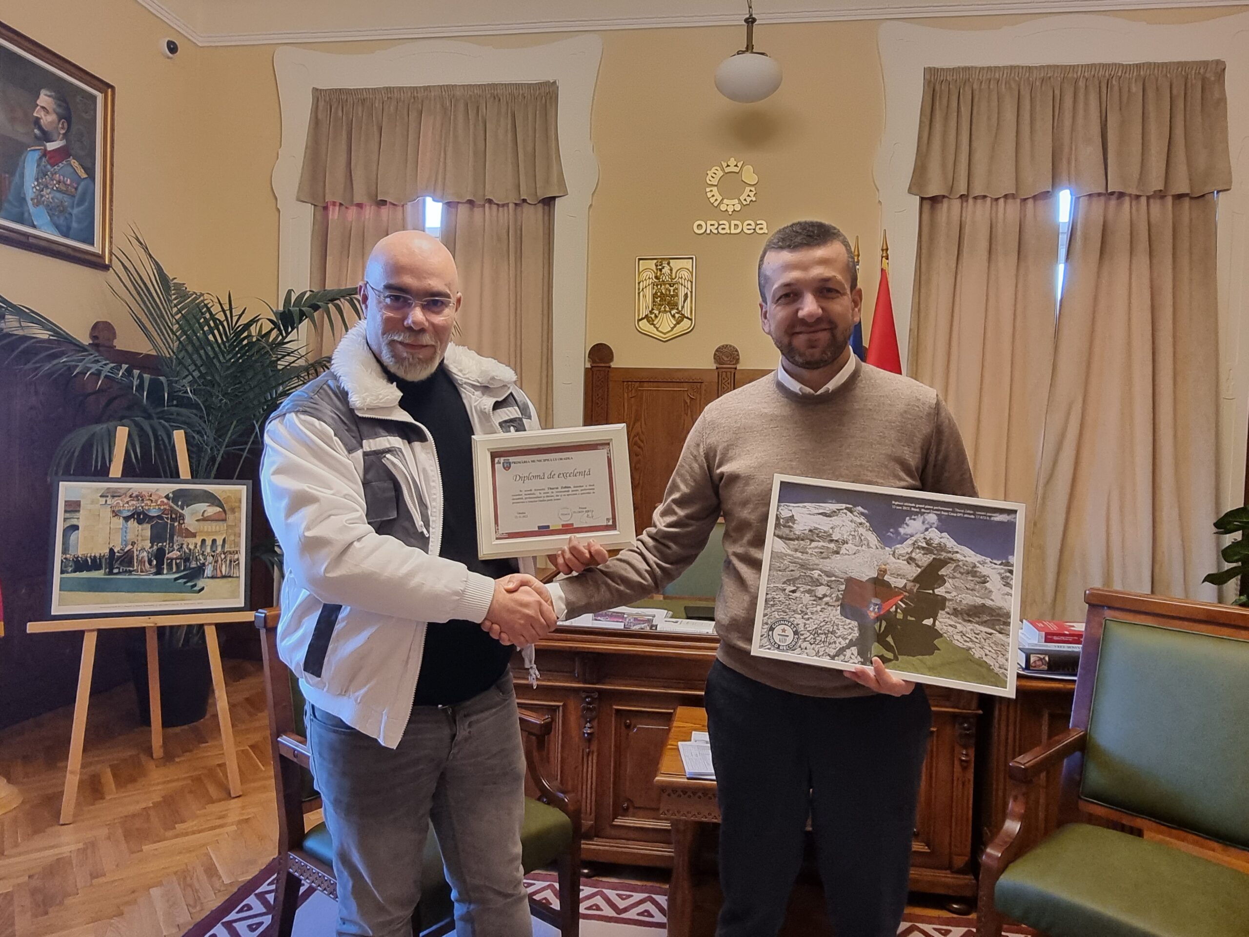 Pianistul oradean Thurzó Zoltán, a primit o diploma de excelenta din partea Primariei Oradea