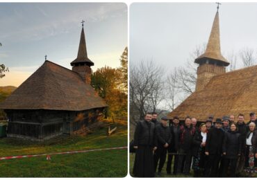 Biserica de lemn din Valea Crisului, comuna Bratca are un acoperis nou, printr-un proiect gestionat de AMD Bihor