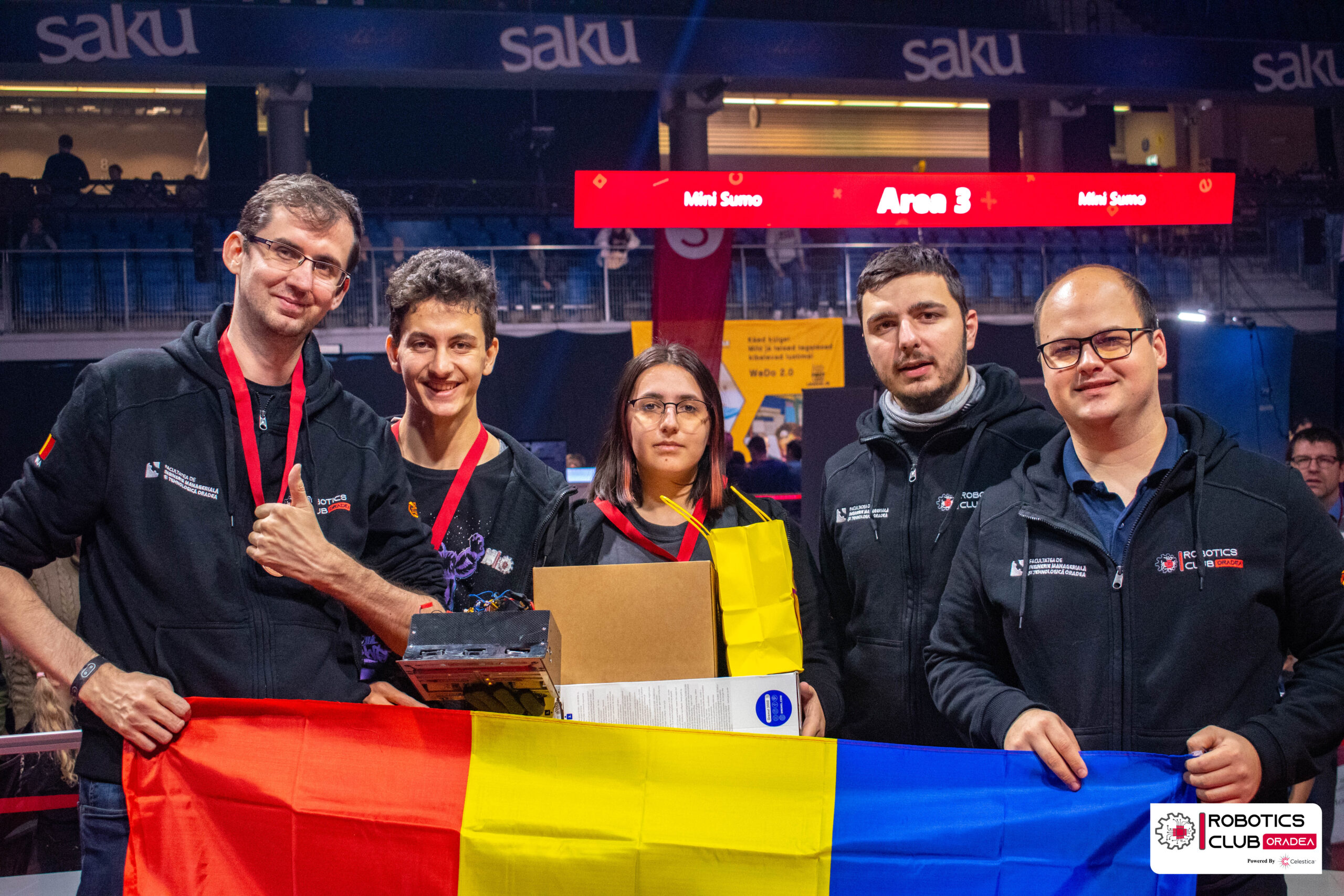 O nouă victorie internațională pentru talentele Orădene în robotică