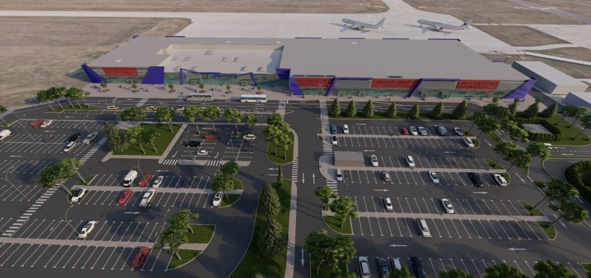 Au inceput lucrarile de constructie la noul terminal de pasageri. Capacitatea aeroportului se va mari de aproape 4 ori