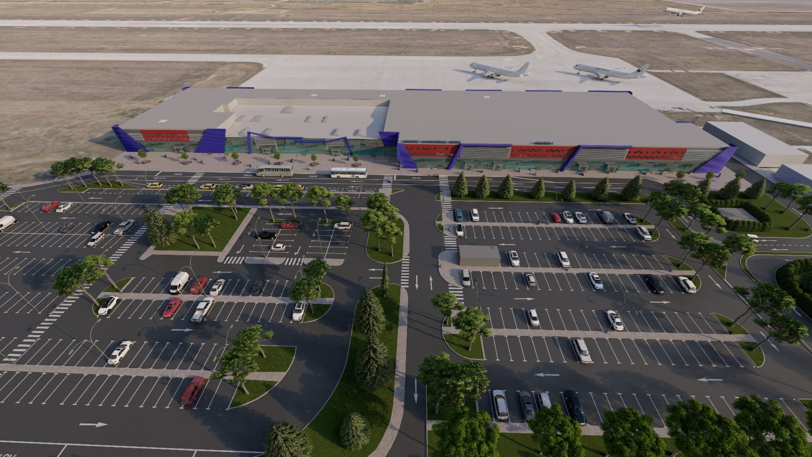 Au inceput lucrarile de constructie la noul terminal de pasageri. Capacitatea aeroportului se va mari de aproape 4 ori