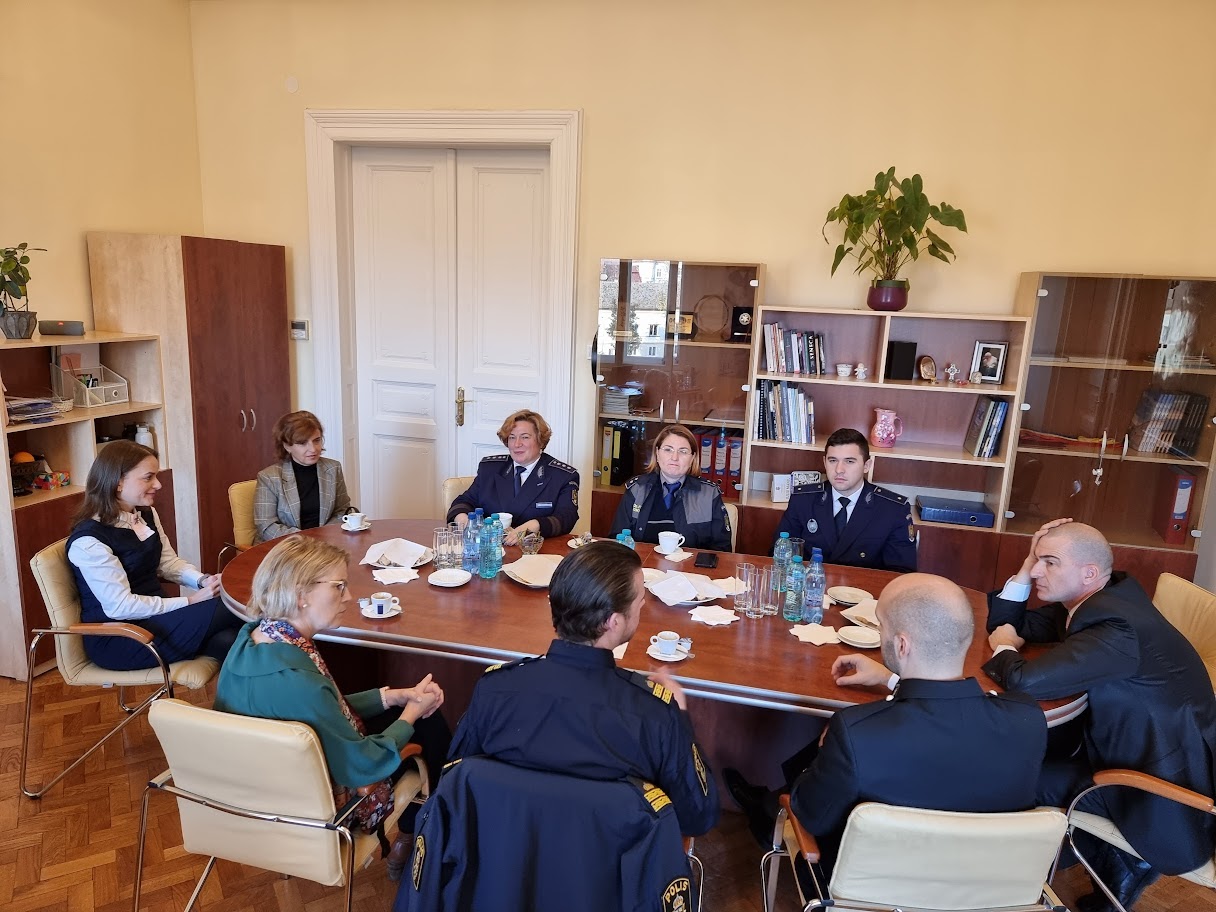 Delegație a Colegiului European de Poliție, în vizită la Primăria Oradea