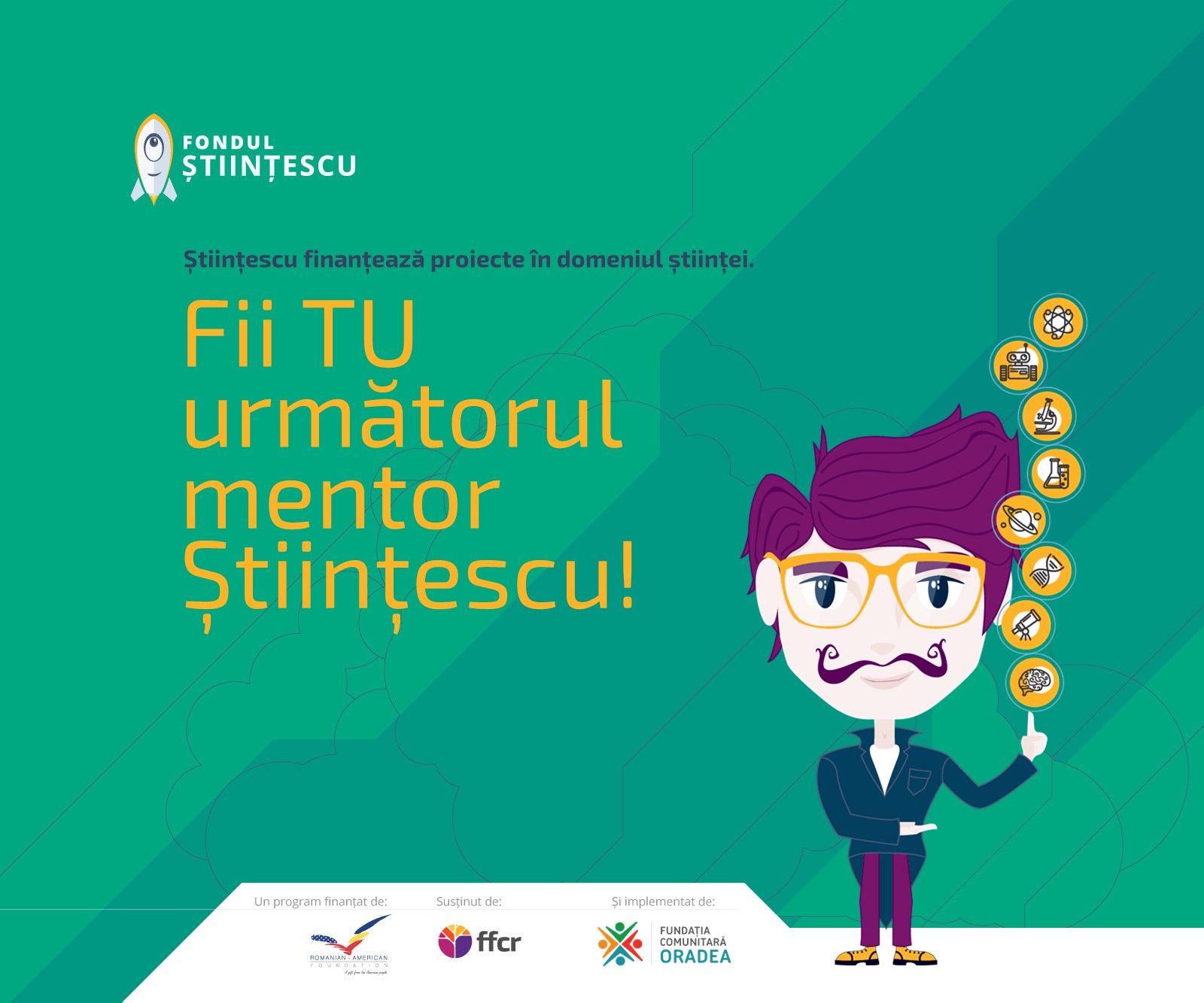 Fundația Comunitară Oradea lansează Fondul Științescu, ediția a V-a