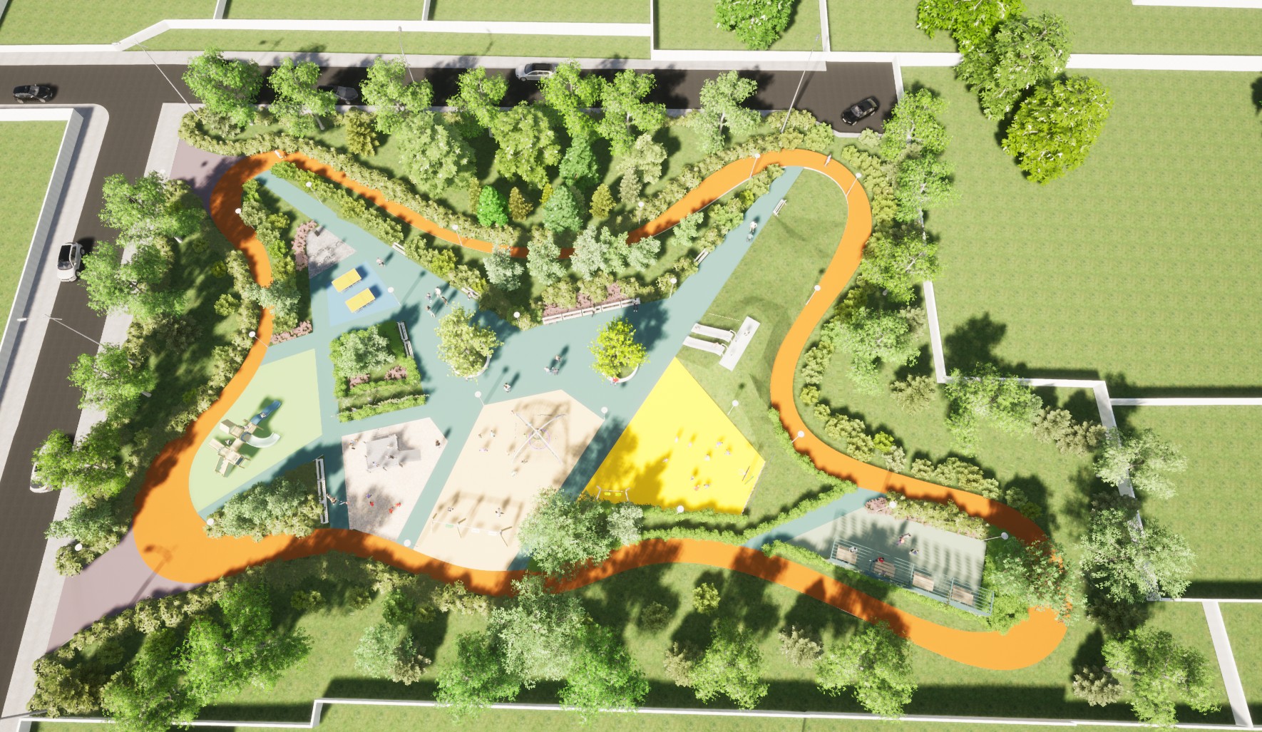 Foto | Inca o zona degradata din Oradea va fi transformata in spatiu verde si de relaxare