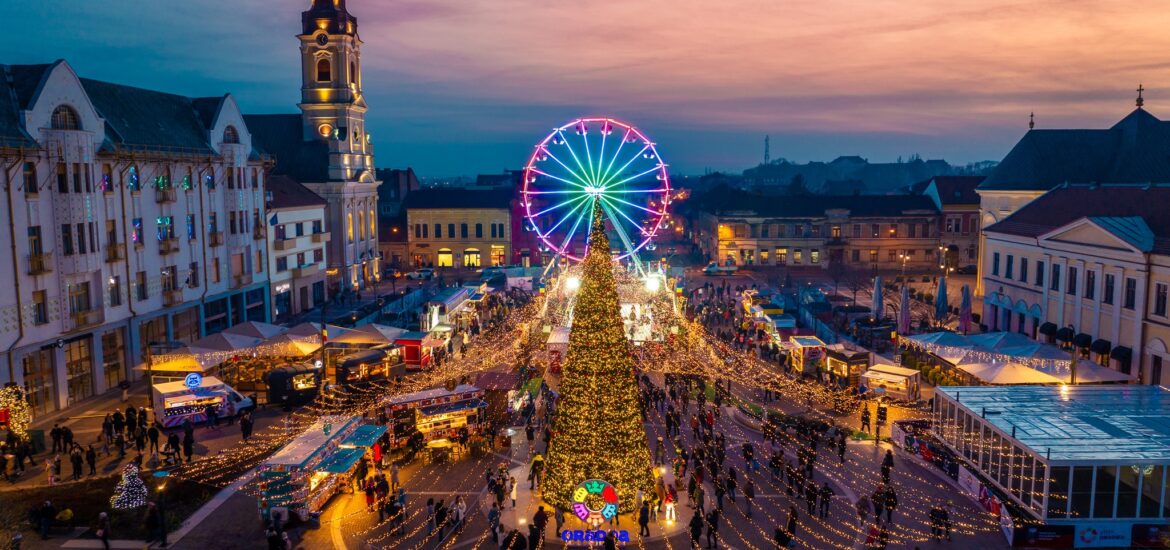 Foto | Peste 120.000 de vizitatori au trecut pe la Targul de Craciun Oradea 2022. Visit Oradea a lansat un chestionar pentru a-si imbunatatii serviciile pe viitor
