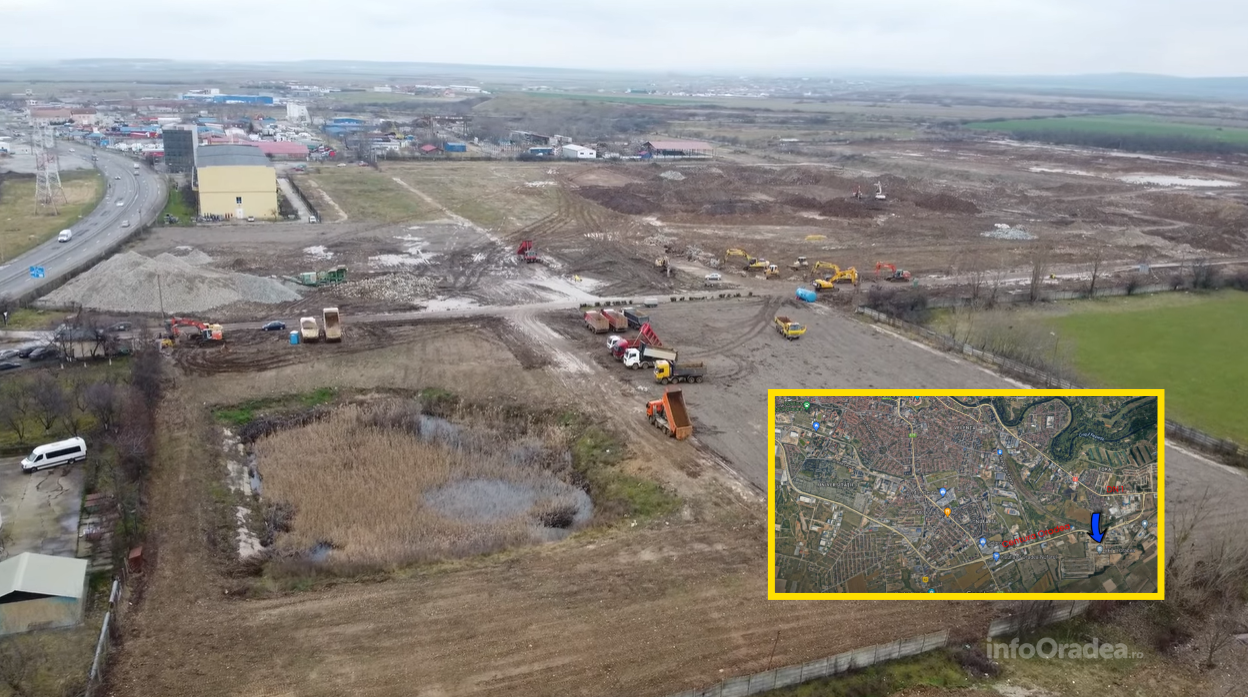 FOTO/VIDEO | Nokian Tyres a inceput efectiv lucrarile de constructie a investitiei de 650 milioane de euro la Oradea