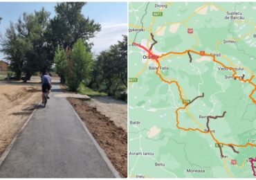 ABA Crisuri a primit finantare pentru constructia primilor 180,2 km de piste de biciclete. Va fi cea mai lunga ruta cicloturistica din Romania