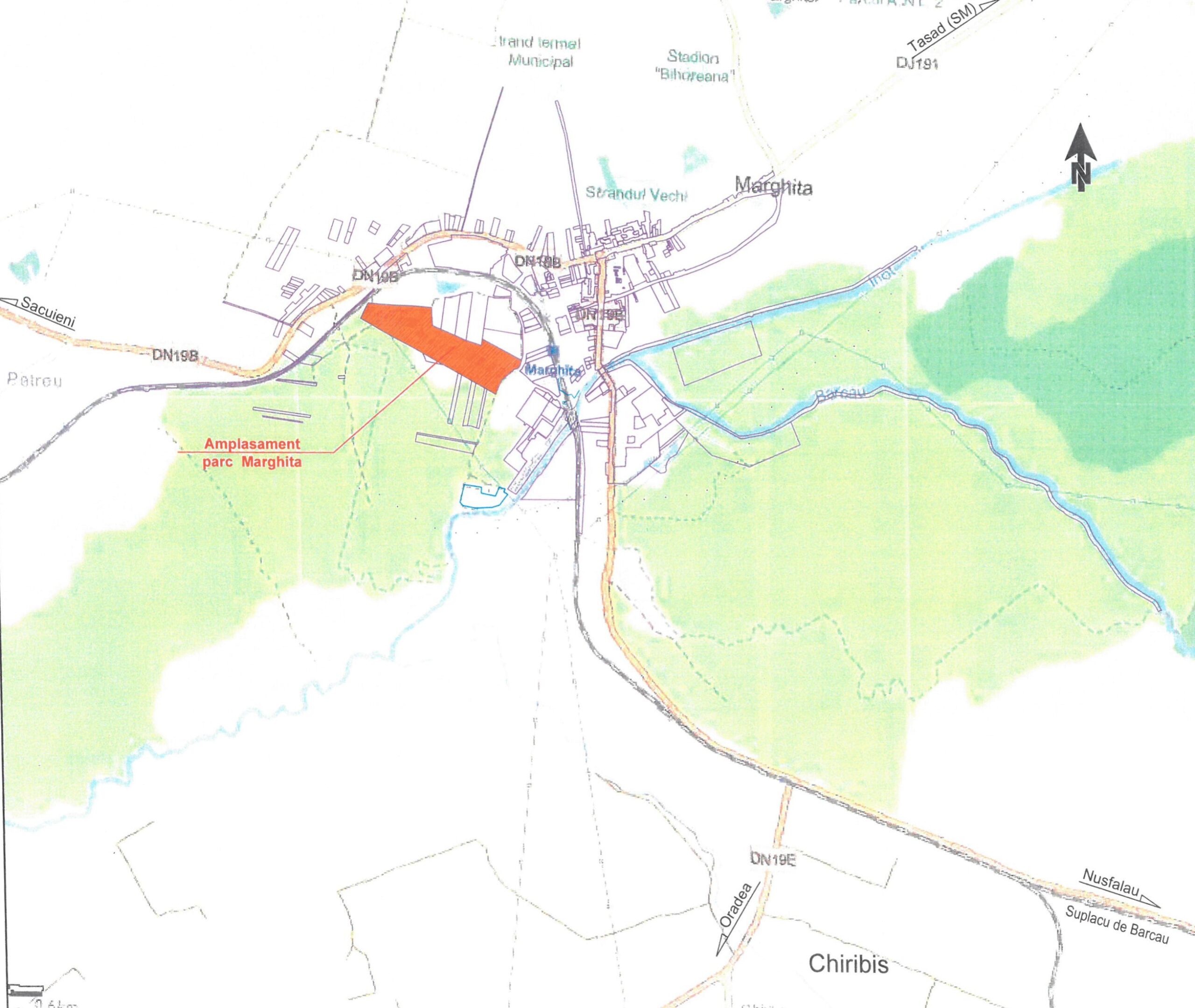 Interes crescut pentru lucrarile de constructie a Parcului Industrial Marghita