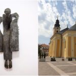 Vernisajul expoziției sculptorului Mircea Roman la Catedrala Greco-Catolica de Oradea