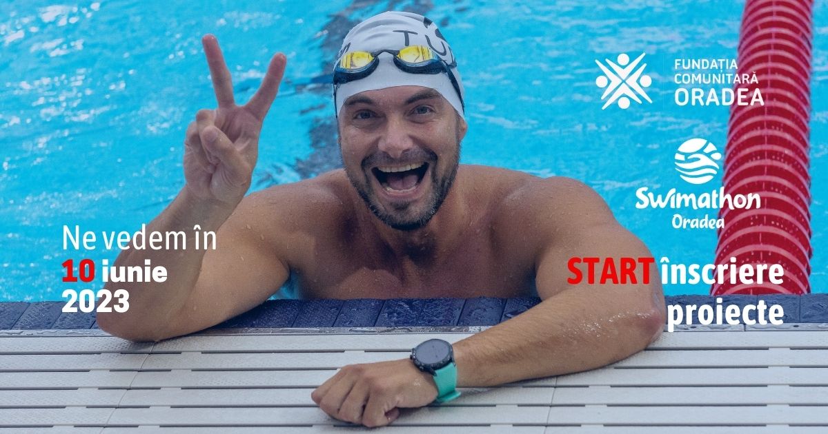 Incep inscrierile pentru editia a XI-a a evenimentului caritabil Swimathon Oradea