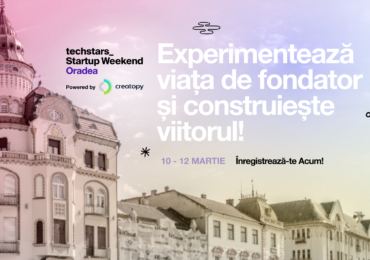 Competiție de inovație în domeniul startupurilor de tehnologie la Cetatea Oradea în 10-12 martie