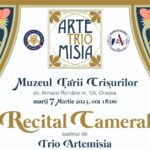 Update: Concert anulat! Recital cameral inedit (oboi, corn și pian), susținut de Trio „Artemisia” la Muzeul Tarii Crisurilor