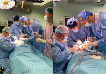 O noua interventie chirurgicala cu grad mare de complexitate la Spitalul Judetean Oradea