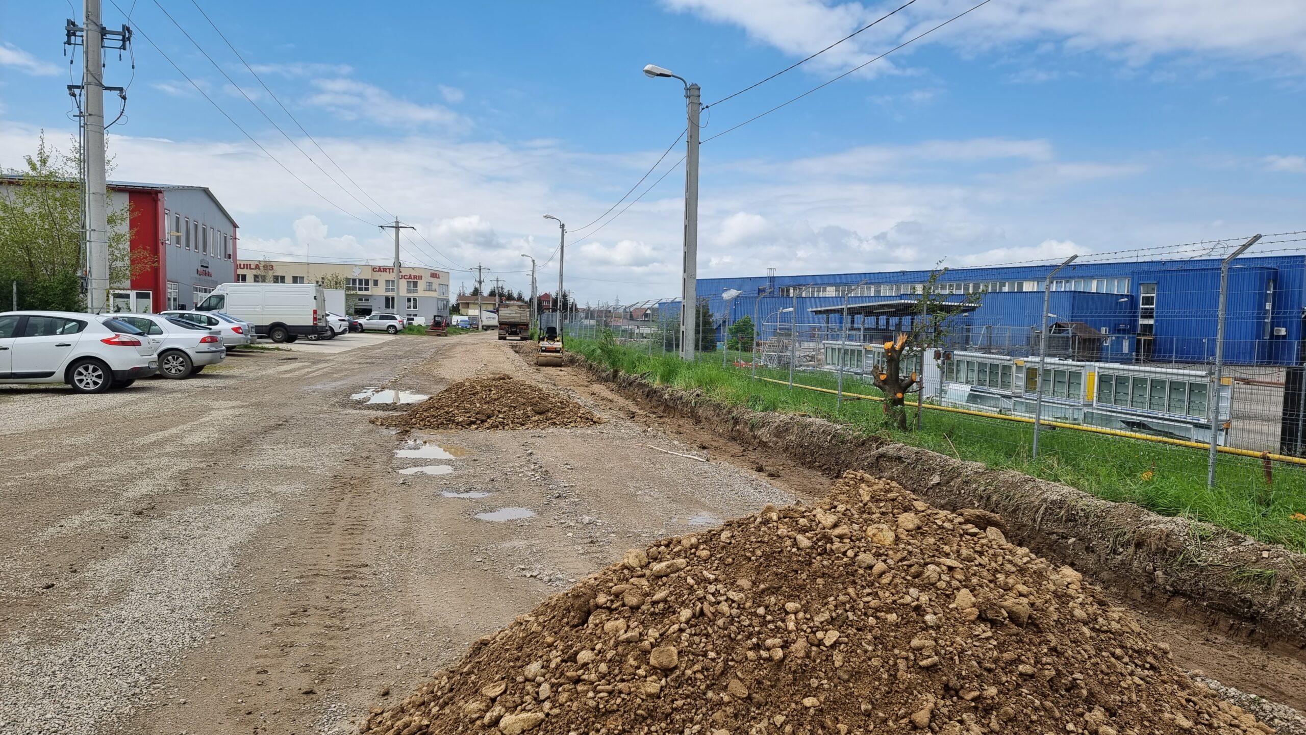 Primaria Oradea modernizeaza strada Americii din cartierul Tokai