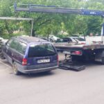 Inca o masina ridicata de pe domeniul public din Oradea