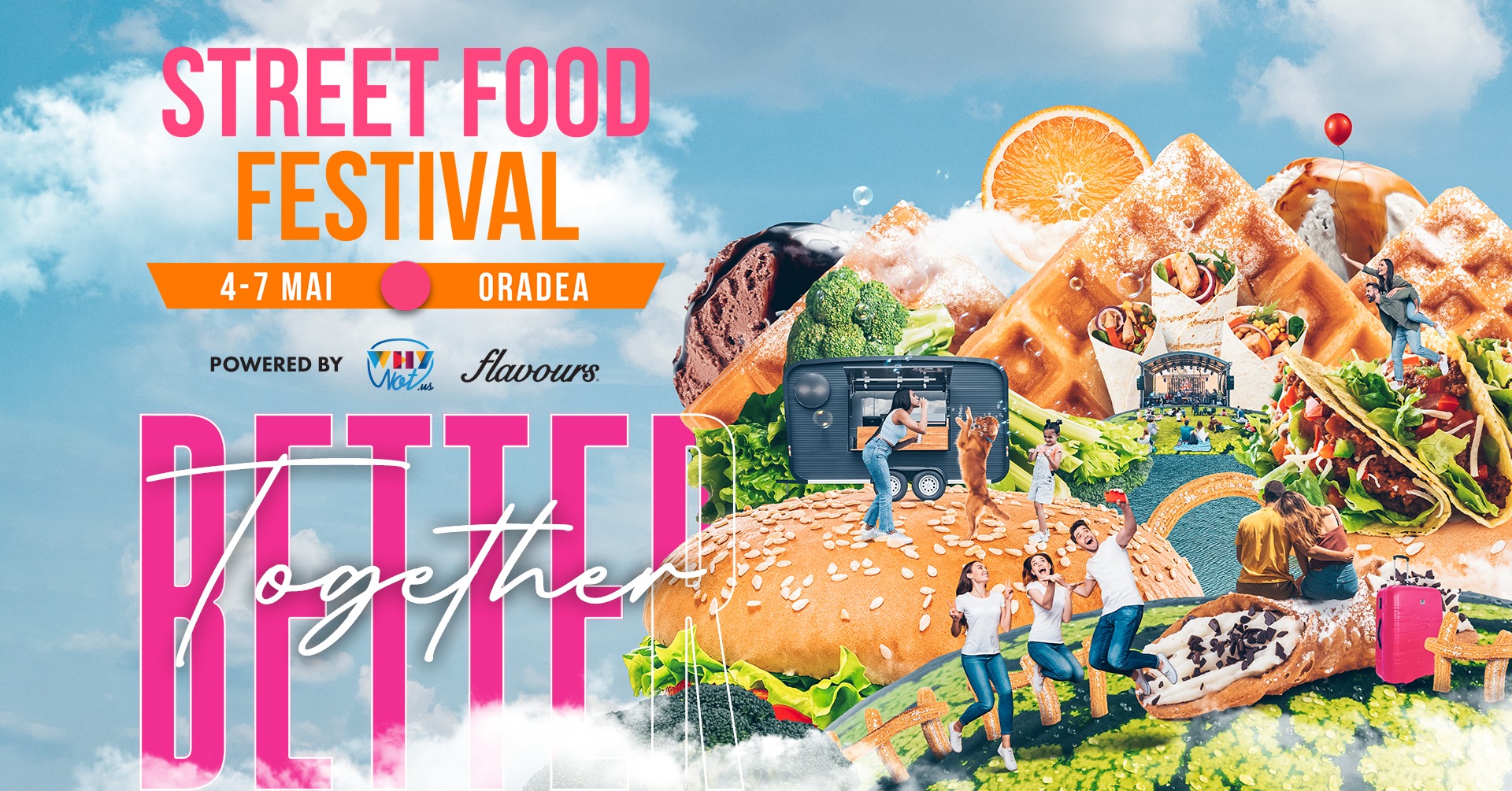 Street FOOD Festival Oradea 2023 incepe de maine, in Cetatea Oradea
