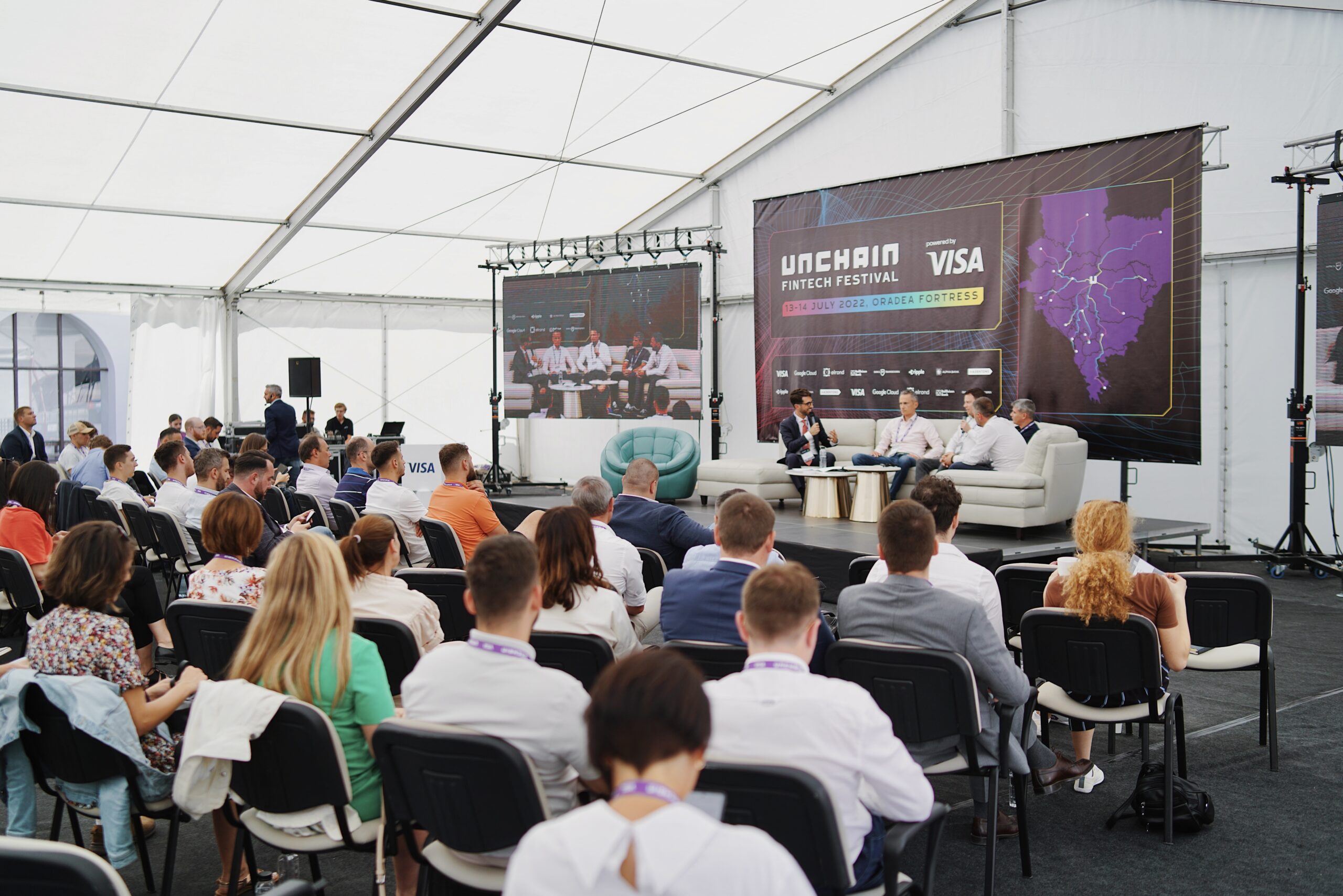 VISA, Google, Ripple sau Finshape, precum si peste 30 de banci comerciale din Europa, vor fi prezente de maine la Oradea, la cel mai redutabil eveniment Fintech din Europa Centrală și de Est