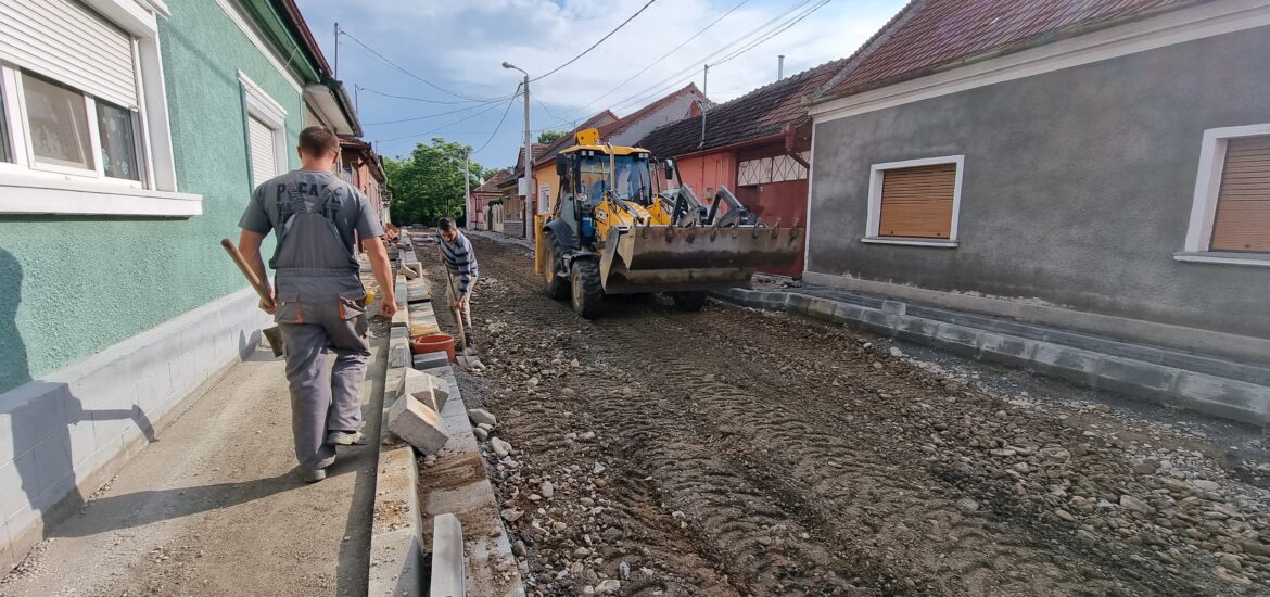 Continua modernizarea strazilor din Oradea