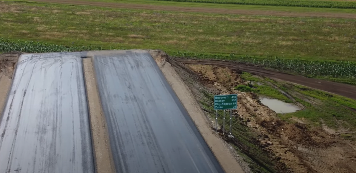 Foto/Video | Incompetenta sau dezinteres? 13,5 km de autostrada “muzeu” din Autostrada Transilvaniei, Nusfalau-Suplacu de Barcau, vor fi inaugurati in cateva saptamani