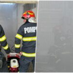 Incendiu puternic la o hala din Nojorid. Pompierii au salvat bunurile depozitate in hala