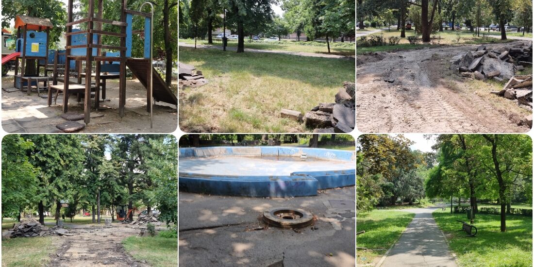 Au început lucrările de modernizare a Parcului Petőfi. Ce lucrari vizeaza acest proiect