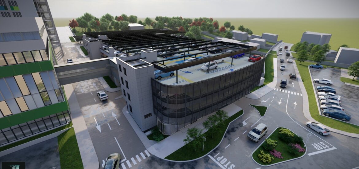 Foto | A fost semnat contractul pentru construirea parcarii supraetajate de la Spitalul Judetean Oradea