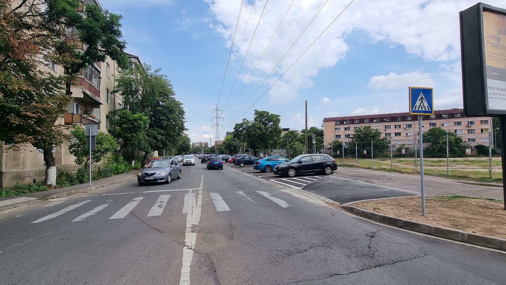 36 de locuri de parcare noi in zona strazii Onestilor din Oradea.