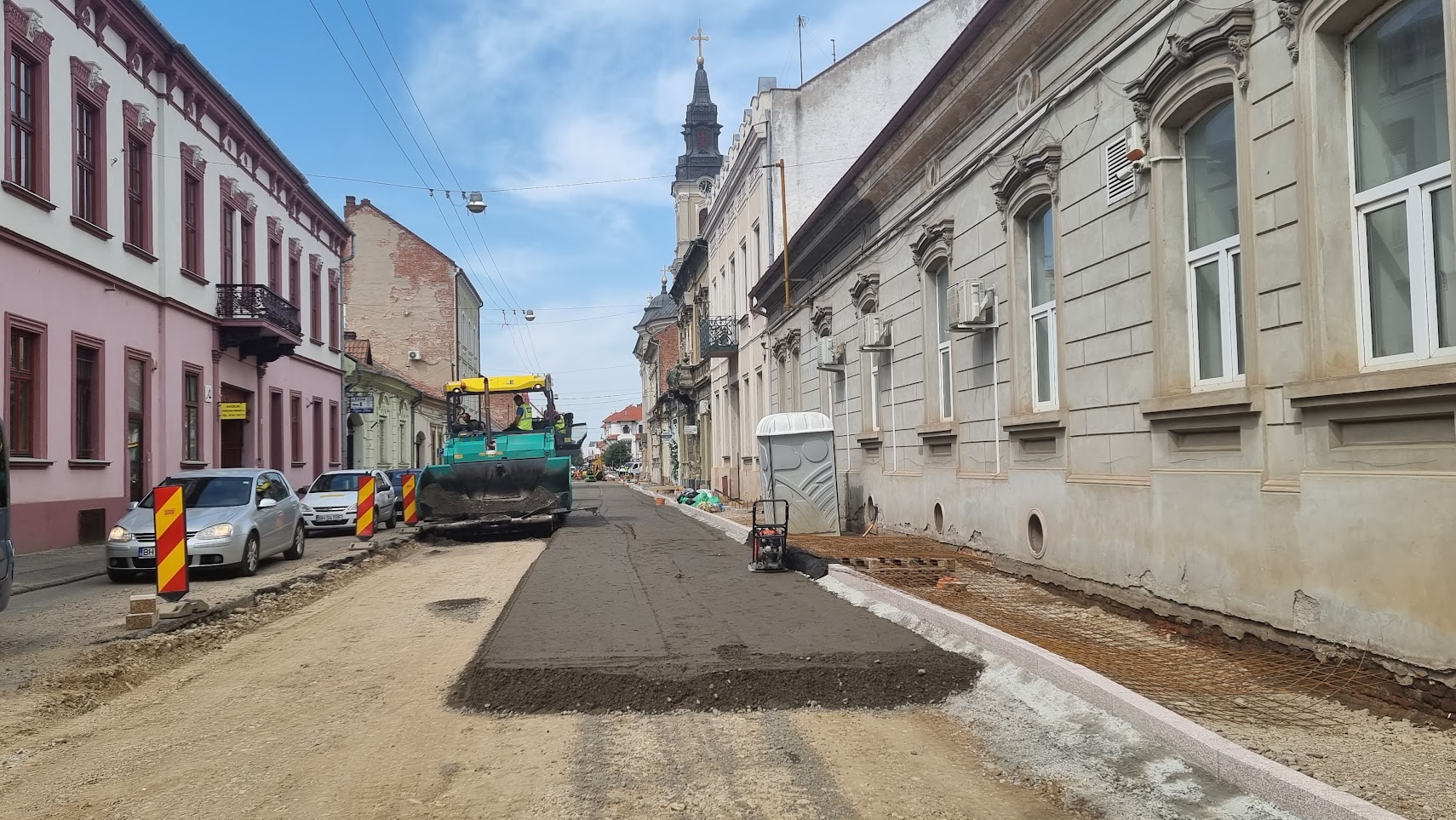 Saptamana viitoare se va asfalta o parte din strada Traian Mosoiu